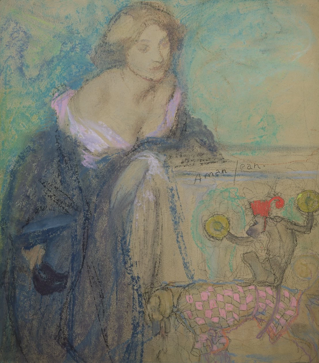 Donna con la maschera , 1911
